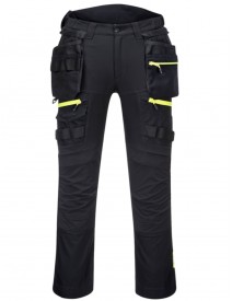 Portwest DX440 Detachable Holster Pocket Trousers - Black Regular leg